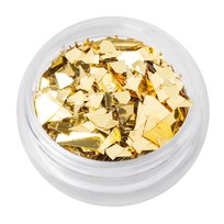 Złota folia Efekt tłuczonego szkła #52