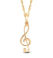 ZŁOTA ZAWIESZKA KLUCZ WIOLINOWY VIOLINO 333 Goldmark