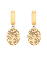 Złote kolczyki Art N°2