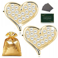 Złote Kolczyki Próba 925 Prezent Dla Dziewczynki Na Komunię Chrzest Roczek