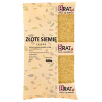 Złote siemię lniane 500g Brat