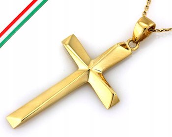 Złoty krzyż 333 3D krzyżyk Chrzest Komunia - Lovrin