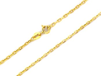 Złoty łańcuszek 585 klasyczny splot ankier 45 cm - Lovrin
