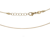 Złoty łańcuszek 585 omega linka 45cm 2,57g s