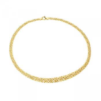 złoty łańcuszek damski 50cm la.01211 pr.585 - Caspol