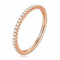 Złoty Pierścionek Srebrny 925 Pierścionek R. 15