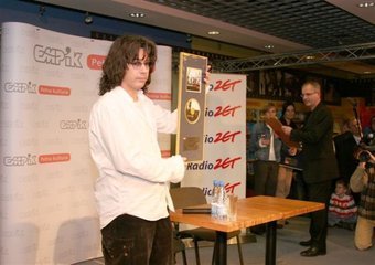 Złoto i platyna dla Jarre’a - fotogaleria