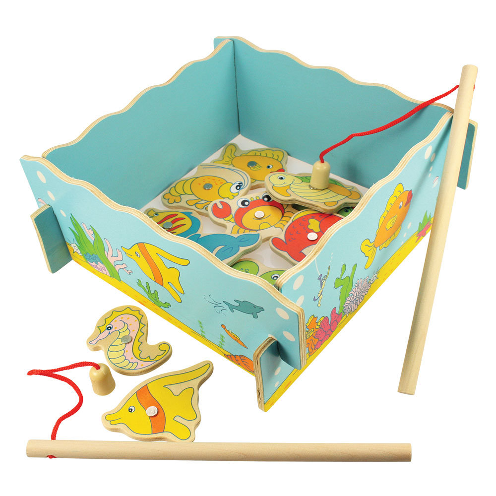 Złów rybkę, gra zręcznościowa, Bigjigs Toys