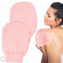 Złuszczająca Rękawica Do Peelingu Ciała 2 Sztuki