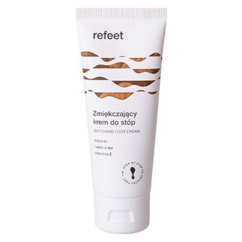 Zmiękczający krem do stóp z mocznikiem I masłem shea - 75ml - Refeet - inna