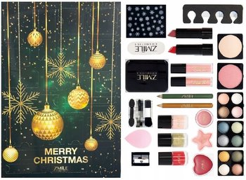 Zmile, Kalendarz Adwentowy Dla Kobiet Make Up Z Kosmetykami Zestaw Do Makijażu - Zmile