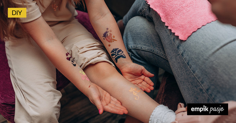 Zmywalne tatuaże dla dzieci – co można wybrać?