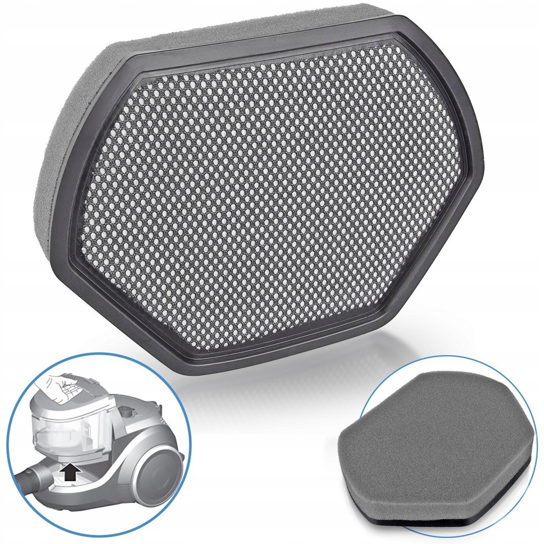 Schuim sandwich stoffilter voor Bosch Voor GS20 BGS11 BGS21 stofzuigers