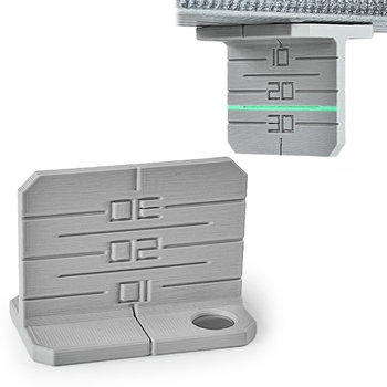 Znacznik na magnes do poziomowania profili aluminiowych CD60 płyt G-K laser - KAJAWIS