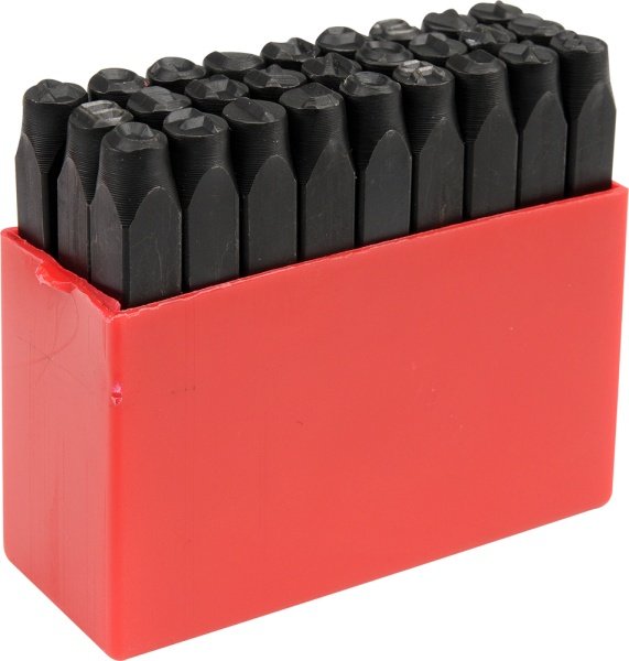 Znaczniki literowe YATO 6862, 6 mm, 27 elem