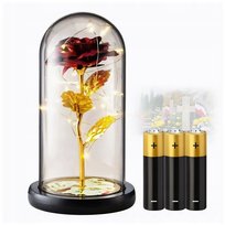 ZNICZ LED RÓŻA WKŁAD NA CMENTARZ ŚWIECI MOCNO JAK ZNICZ SOLARNY NOWOŚĆ