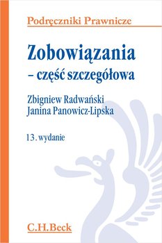 Zobowiązania - część szczegółowa - Panowicz-Lipska Janina, Radwański Zbigniew