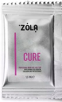 Zola Cure, Odżywka do brwi i rzęs z kolagenem i keratyną saszetka, 1,5ml - Project Lashes