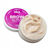 ZOLA Peeling drobnoziarnisty do brwi VANILLA 100ml