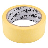 Żółta taśma malarska papierowa 38 mm x 25 m NEO TOOLS