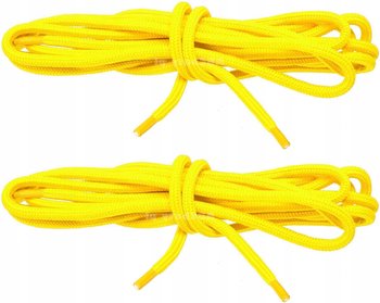Żółte NEONOWE Syntetyk Sznurowadła TREKKINGOWE Sznurówki Poliester 200 cm - Inna marka