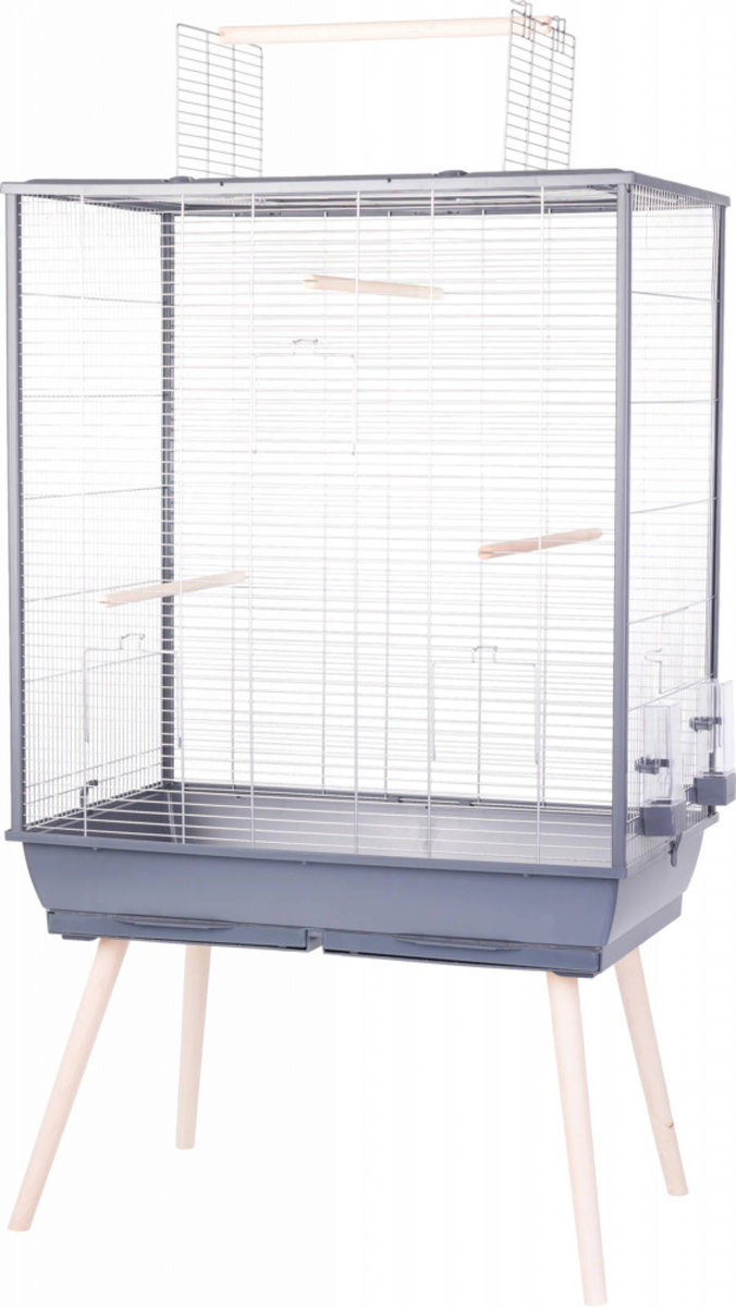 Zolux Klatka NEOLIFE 80 XL dla ptaków szara - Zolux | Sklep EMPIK.COM