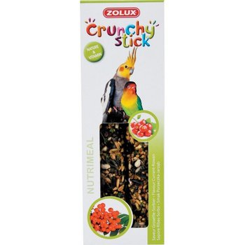 ZOLUX Kolba Crunchy Stick duże papugi porzeczka / jarzębina 115g - Zolux
