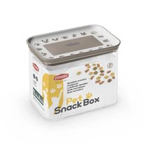 Zolux Pojemnik hermetyczny na przysmaki i karmę 1,2l jasnobrązowy