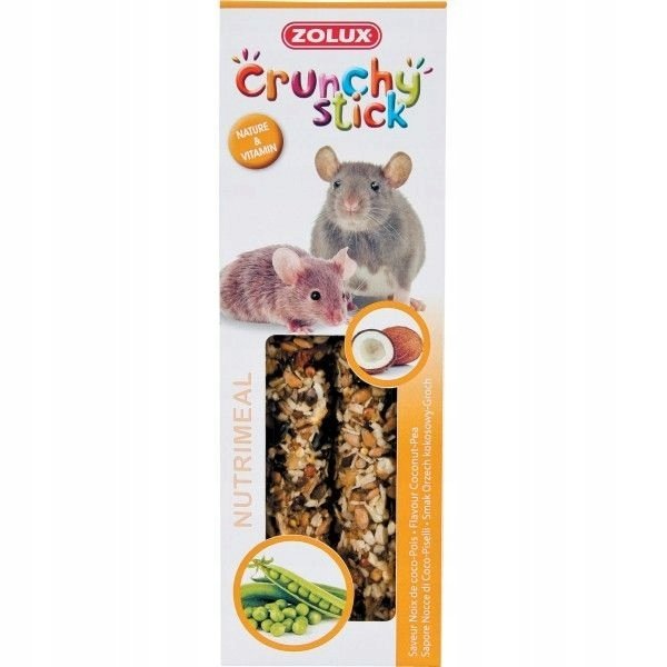 Фото - Корм для гризуна Zolux Stick Kokos 115g przysmak dla szczura myszy 