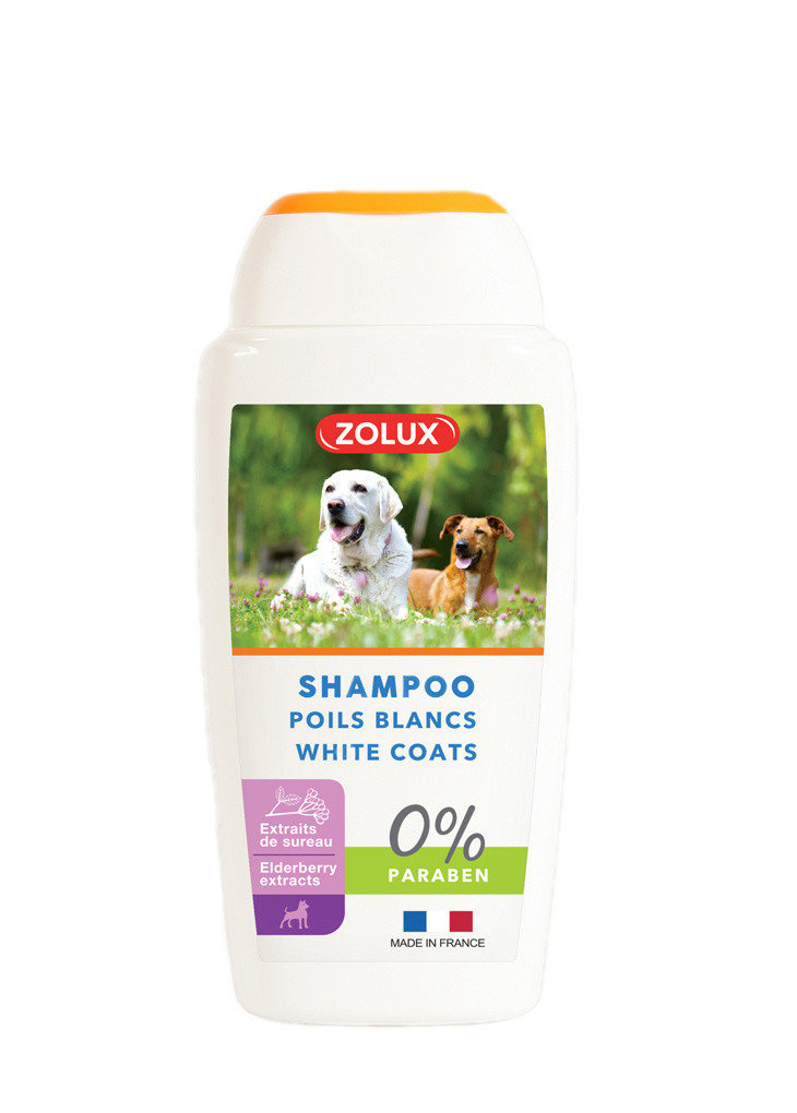 Zdjęcia - Kosmetyki dla psów Zolux Szampon dla psów do białej sierści 250 ml 