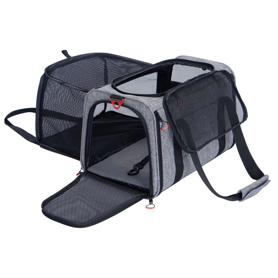 Zolux Torba Transportowa Z Dodatkową Przestrzenią Nomad L 48×30,8×30,5 Cm