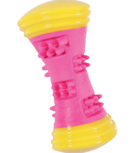 Фото - Іграшка для собаки Zolux Zabawka TPR SUNSET ciężarek 16 cm kolor różowy 