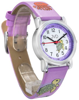 Żółwik Zegarek JVD J7199.9 z pudełkiem-kalkulatorem - JVD