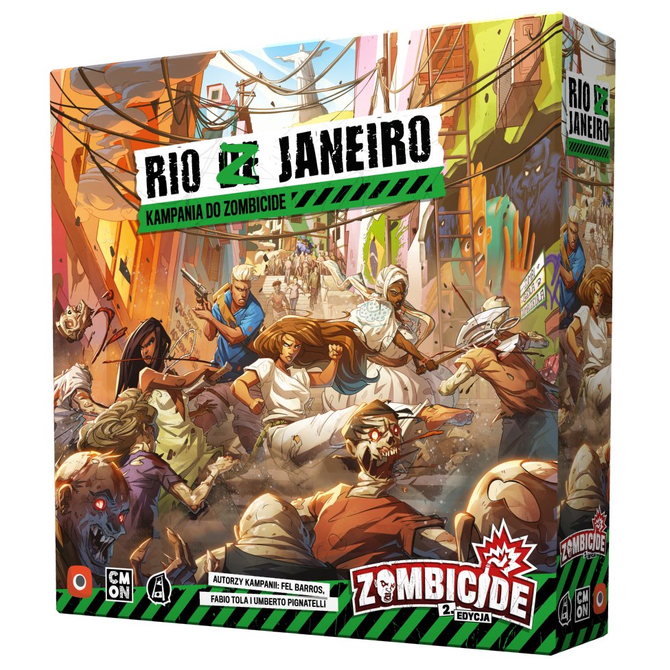 Zombicide 2ed: Rio Z Janeiro, gra planszowa, Portal Games