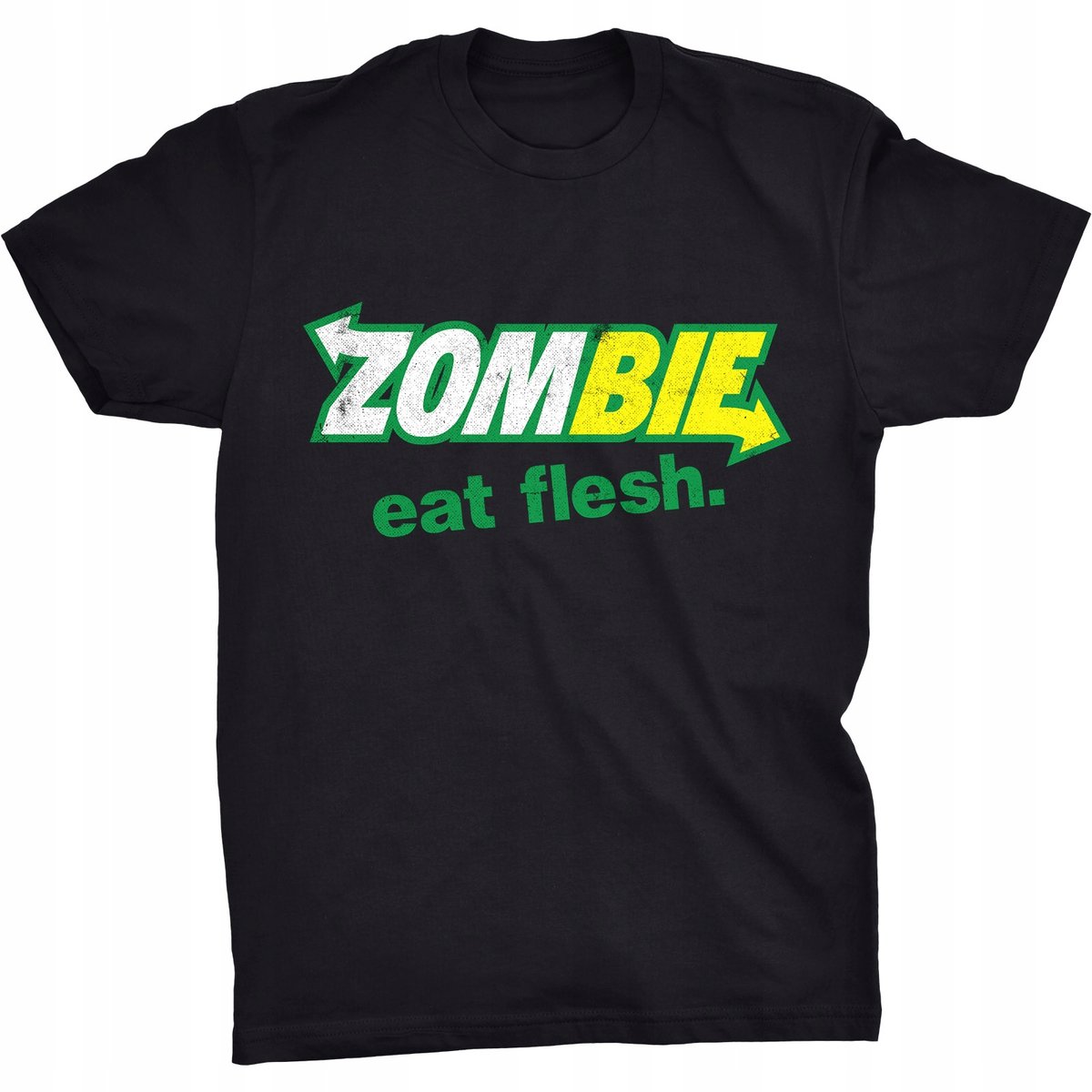 Zombie Eat Flesh Koszulka The Walking Dead Subway - GILDAN | Moda Sklep ...