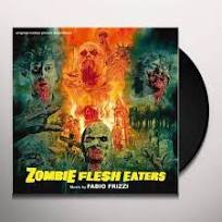 Zombie Flesh Eaters (White + Green Stripe) - Artwork By Grah, płyta winylowa - Frizzi Fabio