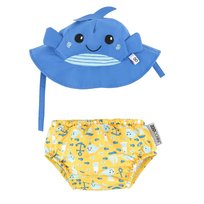 Zoocchini Pieluszka Kąpielowa Z Czapką Wieloryb S Zoocchini