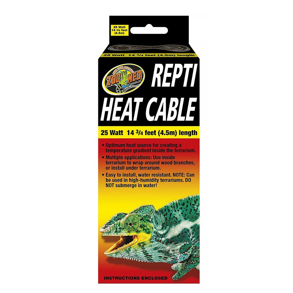 Zdjęcia - Pozostałe do akwariów Zoo Med Zoomed Repti Heat Cable 25W - Kabel Grzewczy 4,5M 