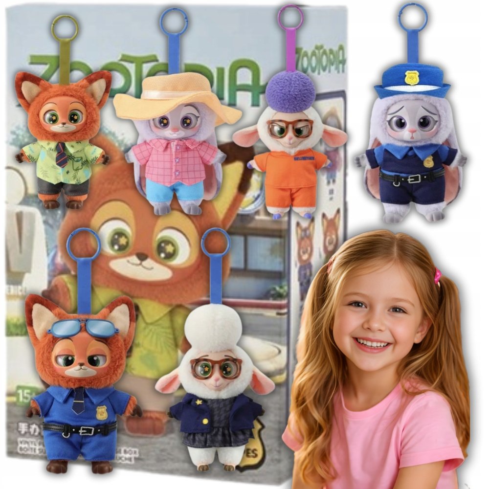 ZOOTOPIA Zwierzogród 2 pluszak maskotka brelok - Inna marka | Sklep ...