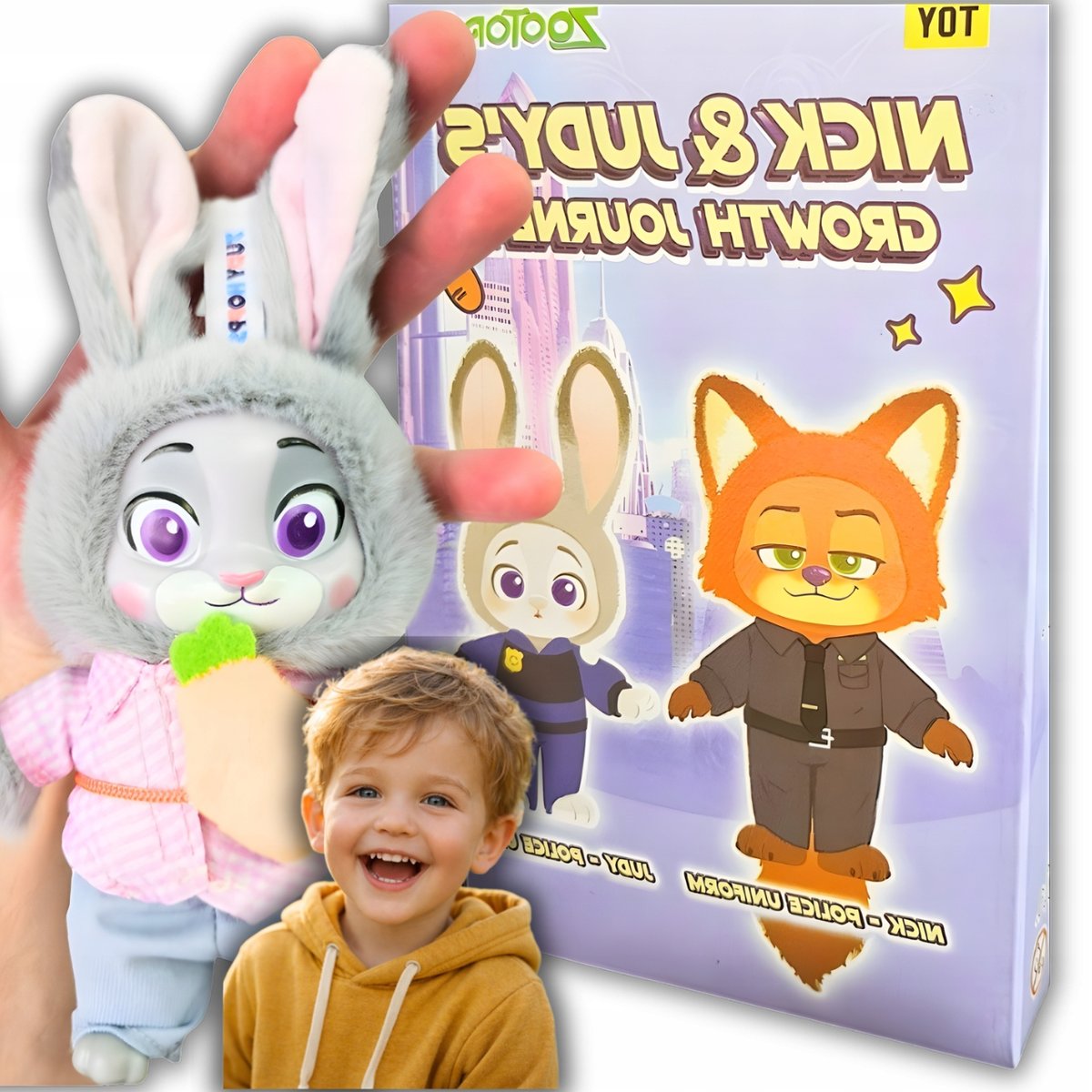 ZOOTOPIA ZWIERZOGRÓD2 ZABAWKA PLUSZAK MASKOTKA BRELOK PREZENT ...