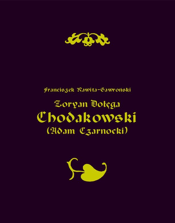 Zoryan Dołęga Chodakowski (Adam Czarnocki) - ebook epub