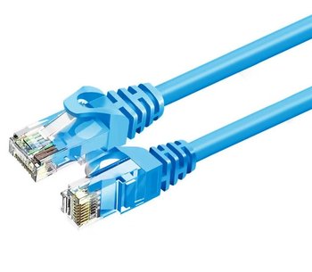ZOY Kabel Sieciowy Ethernet Cat. 6a UTP CCA Niebieski 2m ZCR2B - ZOY