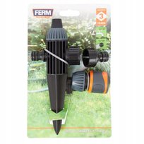 ZRASZACZ OBROTOWY ROZPYLACZ WODY WBIJANY OKRAGŁY KOŃCÓWKA WĘŻA FERM CSA1054