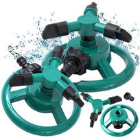 Zraszacz ogrodowy do trawy obrotowy regulowany do nawadniania ogrodu