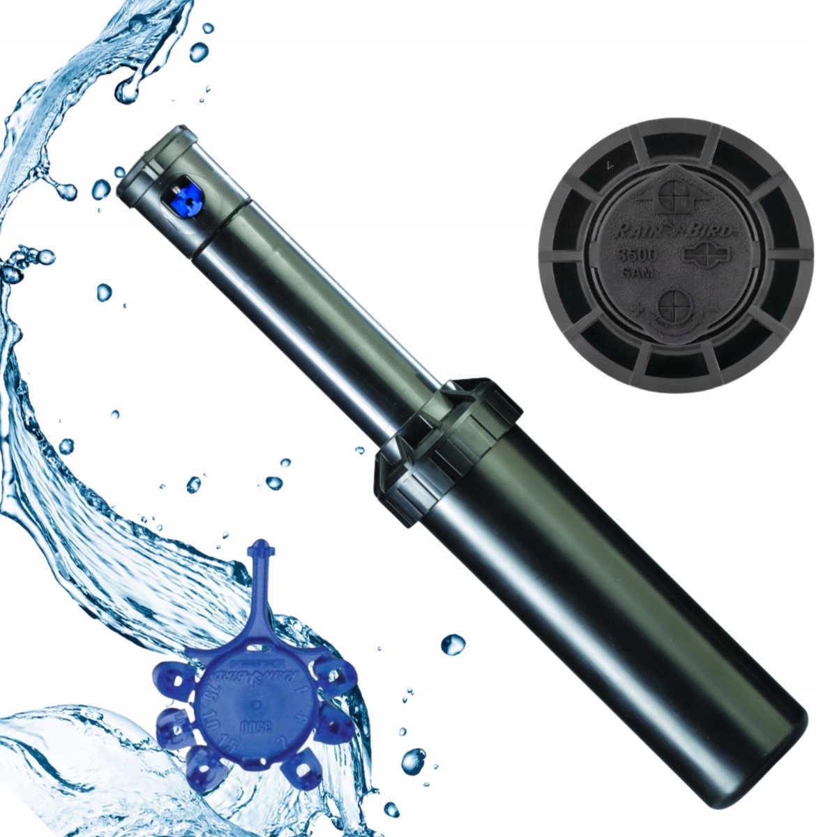 GREENRAIN SYSTEM | ASPERSOR EMERGENTE SERIE 3500, MOD 3504-PC DE 1/2 GREENRAIN SYSTEM | ASPERSOR EMERGENTE SERIE 3500, MOD 3504-PC DE 1/2