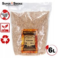 Zrębki Wędzarnicze Super Smoke OLCHA+BUK KL- 02 (1-3mm) 6 litrów, doypack