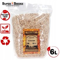 Zrębki Wędzarnicze Super Smoke OLCHA+BUK KL-08 (6-8mm) Medium 6L doypack