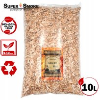Zrębki Wędzarnicze Super Smoke OLCHA+BUK KL-10 (9-12mm) Large 10 Litrów