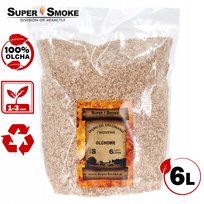 Zrębki Wędzarnicze Super Smoke OLCHA KL-02 (1-3mm) Small 6 Litrów Doypack
