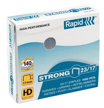 Zszywki Rapid Strong 23/17 1000 Szt - Rapid
